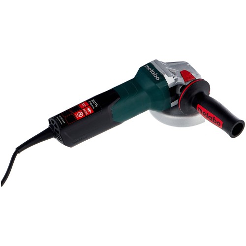 Шлифовальные машины Metabo W 9-125 Quick 600374000 шлифмашина угловая { 900вт,2.5Нм, 10500 об/мин, вес 2.1 кг }